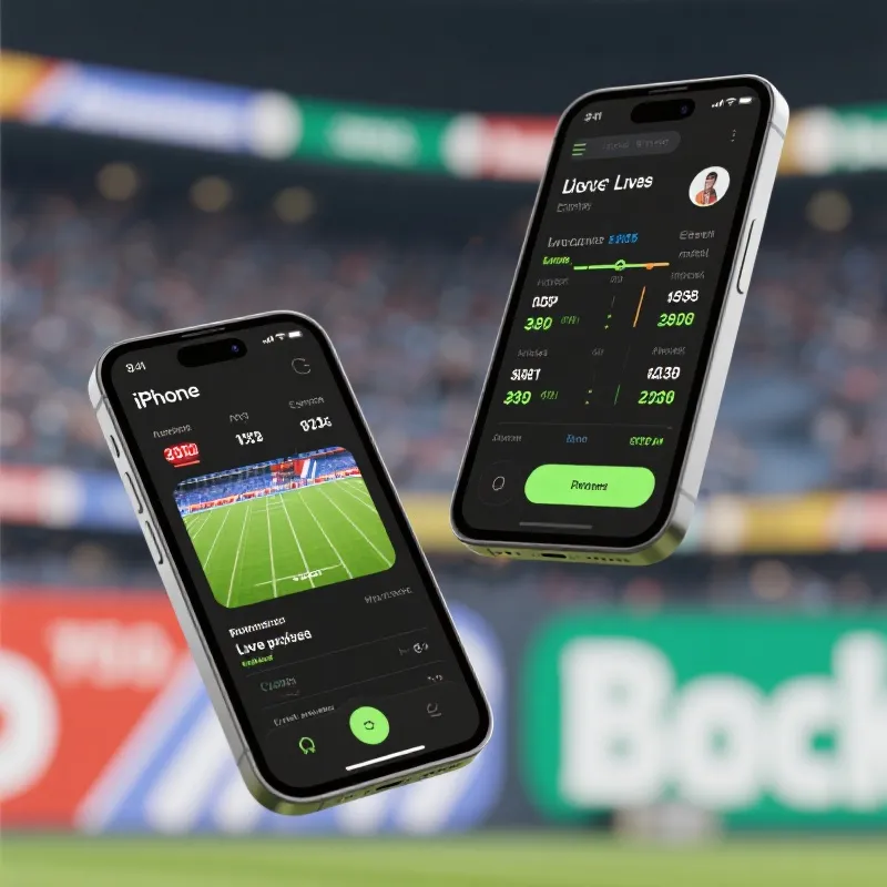 满冠体育 iOS App Interface