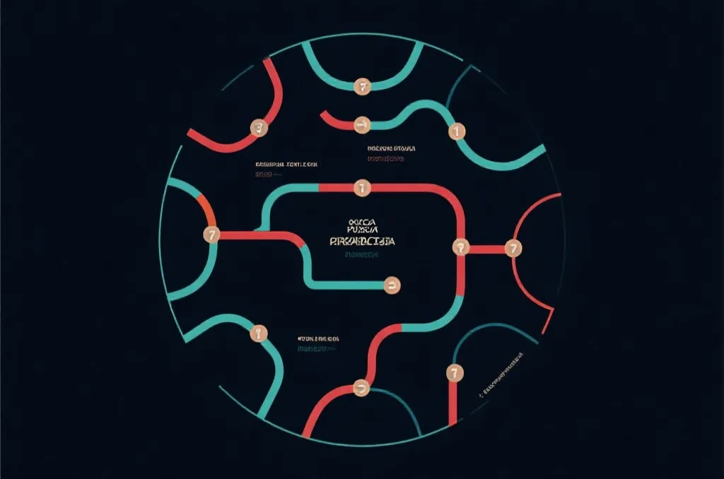 世界杯淘汰赛分区与晋级路径示意图